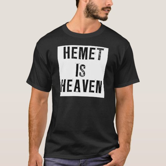 HEMET IS HEAVEN T-SHIRT (Voorkant)