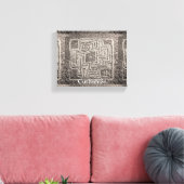 Hemet Maze Stone Thunder_Cove Canvas Afdruk (Insitu (Woonkamer))