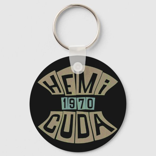 HEMI CUDA 1970 SLEUTELHANGER (Voorkant)