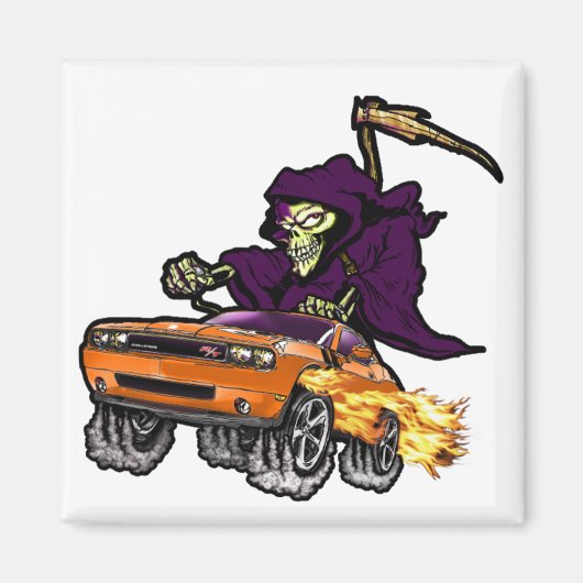 Hemi Orange Challenger R/T Magnet (Devant)