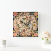 Hemisphere 1790 vierkante klok (Huis)