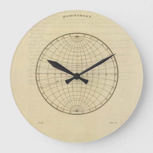 Hemisphere. Grote Klok (Voorkant)