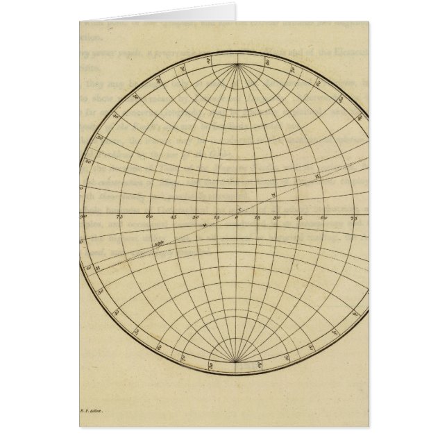 Hemisphere-kaart (Voorkant)