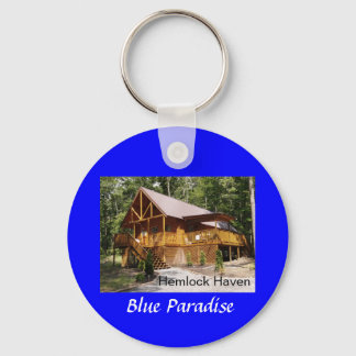 Hemlock Haven Blue Paradise Sleutelhanger