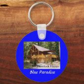 Hemlock Haven Blue Paradise Sleutelhanger (Voorkant)