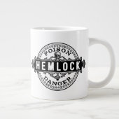 Hemlock  stijl gif Label Extra Grote Mok (Rechts)