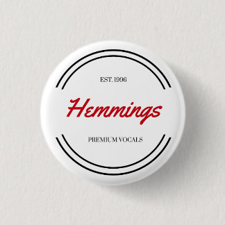 "Hemmings" Ronde Button 3,2 Cm