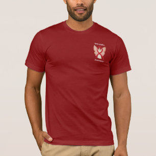 Hemofilie Bewustmaking Ribbon Angel - Aangepast Sh T-shirt