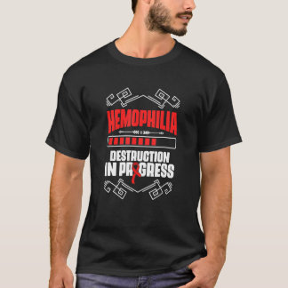 Hemofilie Vernietiging Hemofilie Surviabehandeling T-shirt