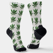 HEMPSHIRE SOX GROENE BLADHAAKZUUR SOKKEN (Gebogen)