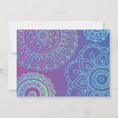 HEMSA HAND Bat Mitzvah Uitnodiging sparen de Datum (Achterkant)