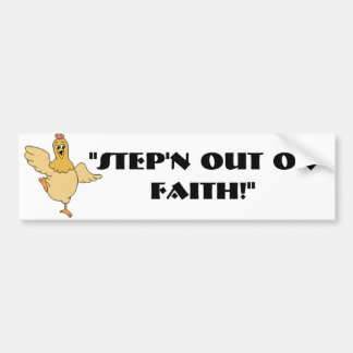 Hen Bumpersticker