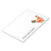 Hen cartoon notitieblok (Schuin)