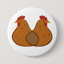 Hen Diagram - Badge