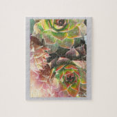 Hen- en Chick-Planten Legpuzzel (Verticaal)