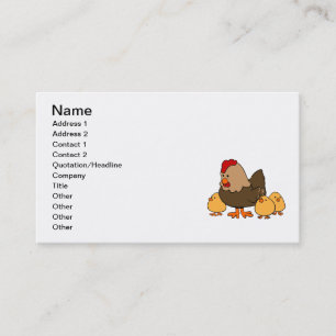 Hen en Chicken Visitekaartje