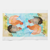 Hen Friends Kitchen Tea Serviette (Horizontal)