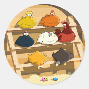 Hen House Stickers