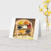 Hen House Wenskaarten Kaart (Gele Bloem)