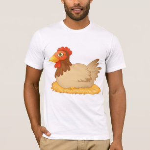 Hen Leggen Op Eieren Mannen T-shirt