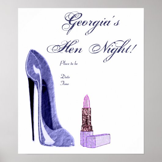 Hen Night Poster (Voorkant)