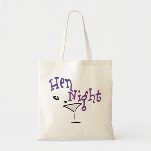 Hen Night Tote Bag (Voorkant)