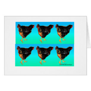 Hen parade schilderen Ontwerp