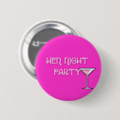Hen Party Badge Ronde Button 5,7 Cm (Voorkant /achterkant)