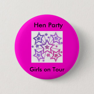 Hen Party Badge Ronde Button 5,7 Cm