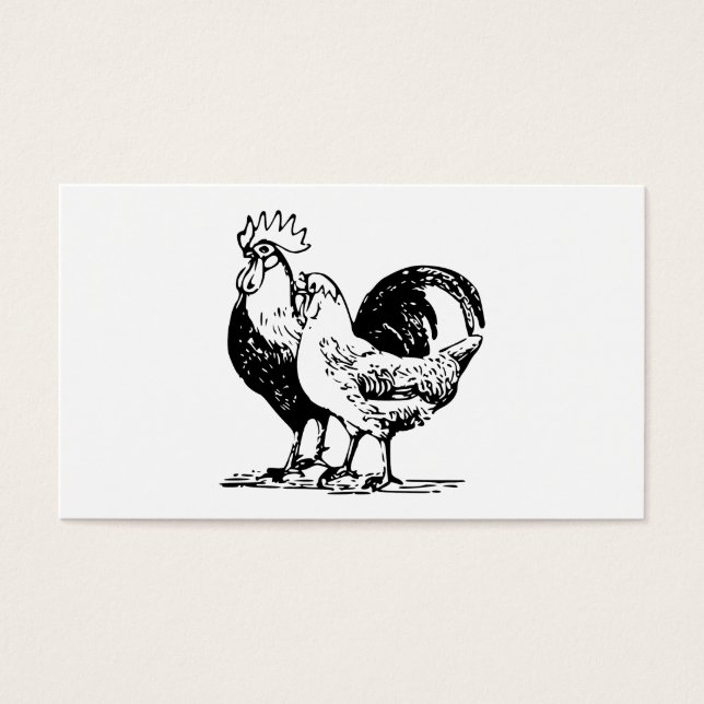 Hen & Rooster (Devant)