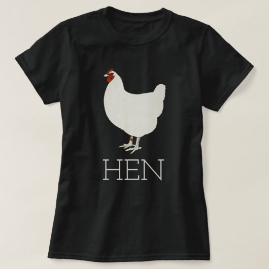 Hen T-shirt (Design voorkant)