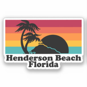  Henderson Beach Florida Sticker