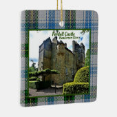 Henderson Clan Fordell Castle Tartan Kerstmis Keramisch Ornament (Rechts)