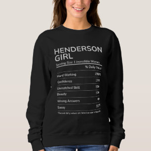 Henderson Girl Funny Nevada Hometown Trui
