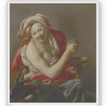 Hendrick ter Brugghen - Bacchante met een aap