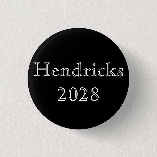 Hendricks 2028 ronde button 3,2 cm (Voorkant)