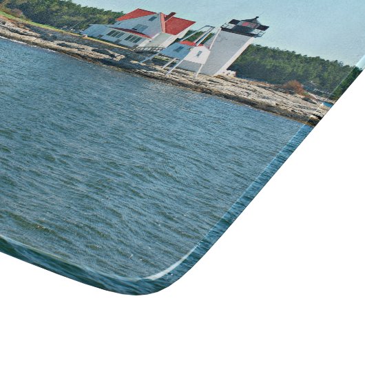 Hendricks Head Lighthouse, Maine Cutting Board Snijplank (Hoek)