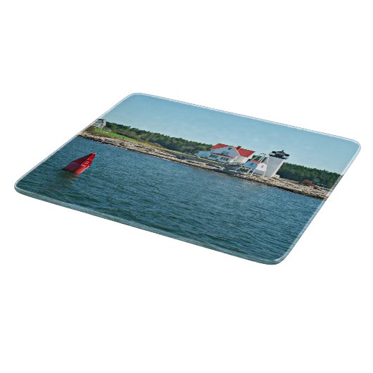 Hendricks Head Lighthouse, Maine Cutting Board Snijplank (Hoek)