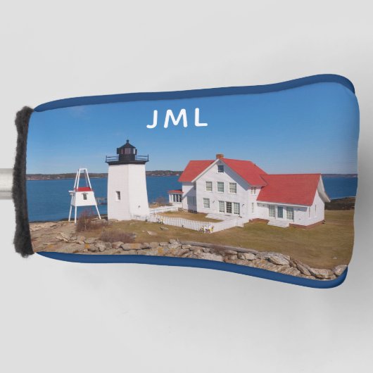 Hendricks Head Maine Lighthouse Golfheadcover (Voorkant)
