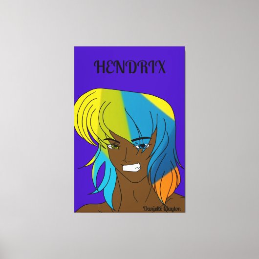 HENDRIX CANVAS AFDRUK (Voorkant)