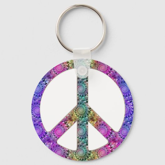 Hendrix over vrede sleutelhanger (Voorkant)