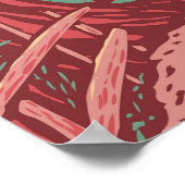 Hendy Bossen State Park California Badge  Poster (Hoek)