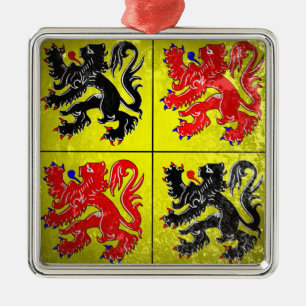 Henegouwen Metalen Ornament