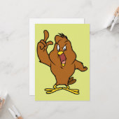 Henery Hawk Yelling Kaart (Voorkant / Achterkant in situ)