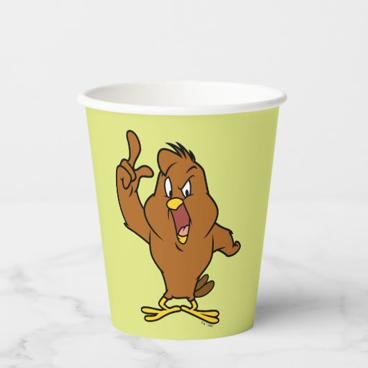 Henery Hawk Yelling Papieren Bekers (Voorkant)