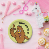 Henery Hawk Yelling Papieren Bordje (Feest)