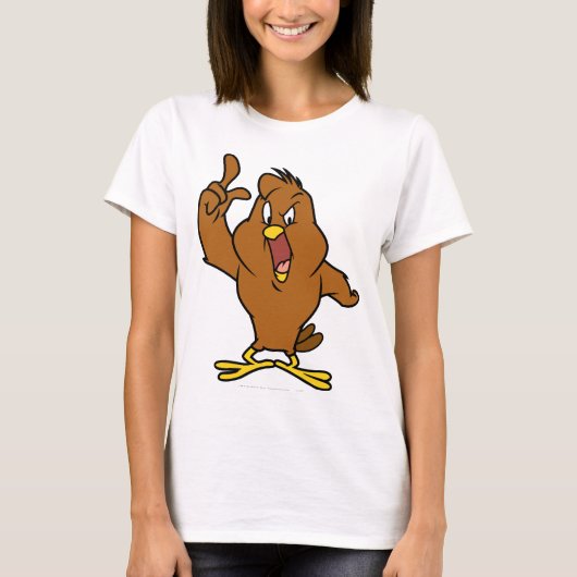 Henery Hawk Yelling T-shirt (Voorkant)