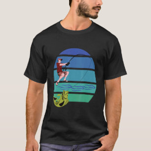 hengelaar vissen visser vissen t-shirt