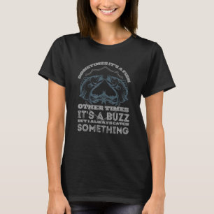 Hengelaars Vissen Buzz Amateur Visser T-shirt