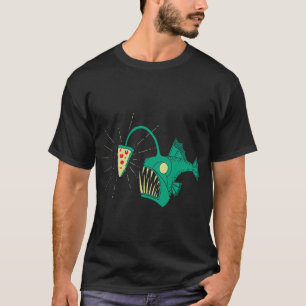 Hengelen naar Pizza T-shirt